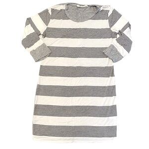 LA Relaxed Sustainable Apparel Organic Cotton Dress Size S